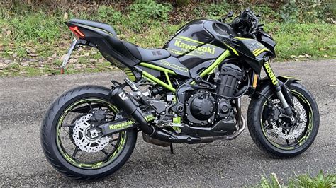 kawasaki z900 leovince lv 10|2017 Kawasaki z900 black edition.